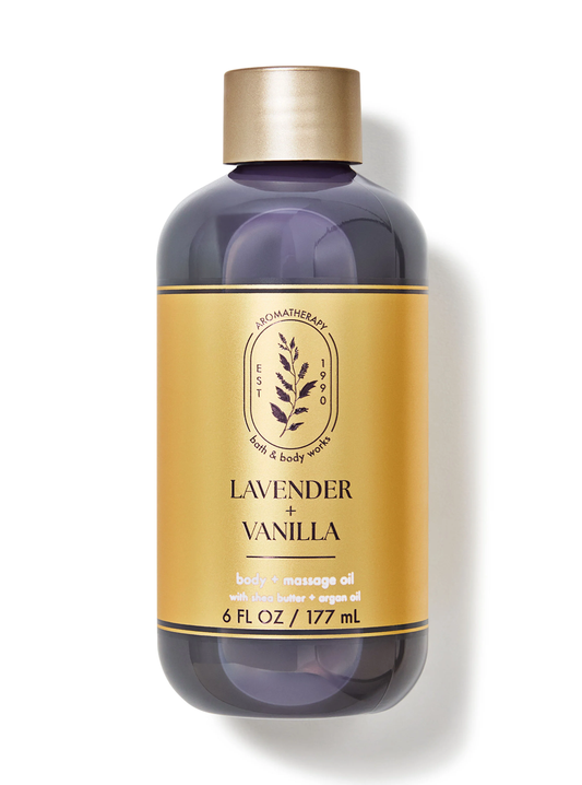 Aceite corporal hidratante Lavender Vanilla 6oz