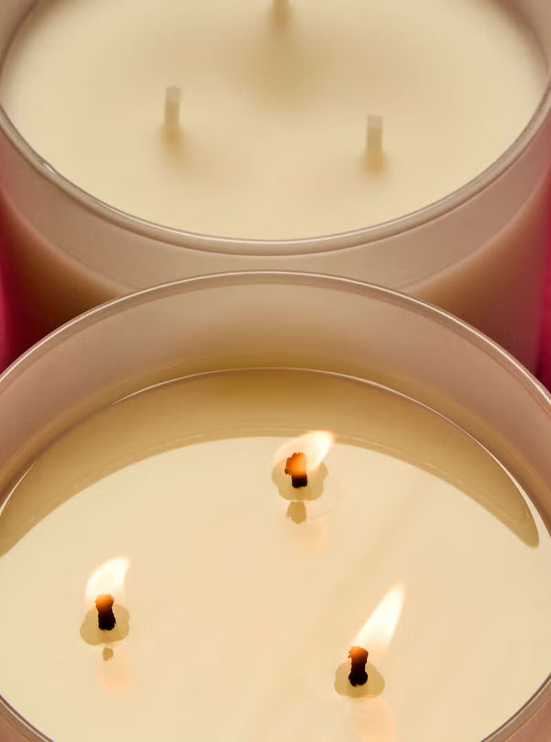 Vela 3 mechas Twisted Peppermint