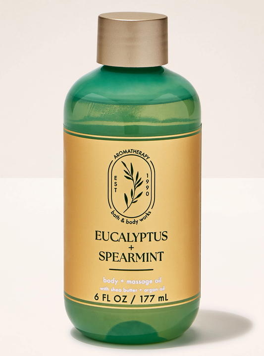 Aceite corporal hidratante Eucalyptus Spearmint 6oz