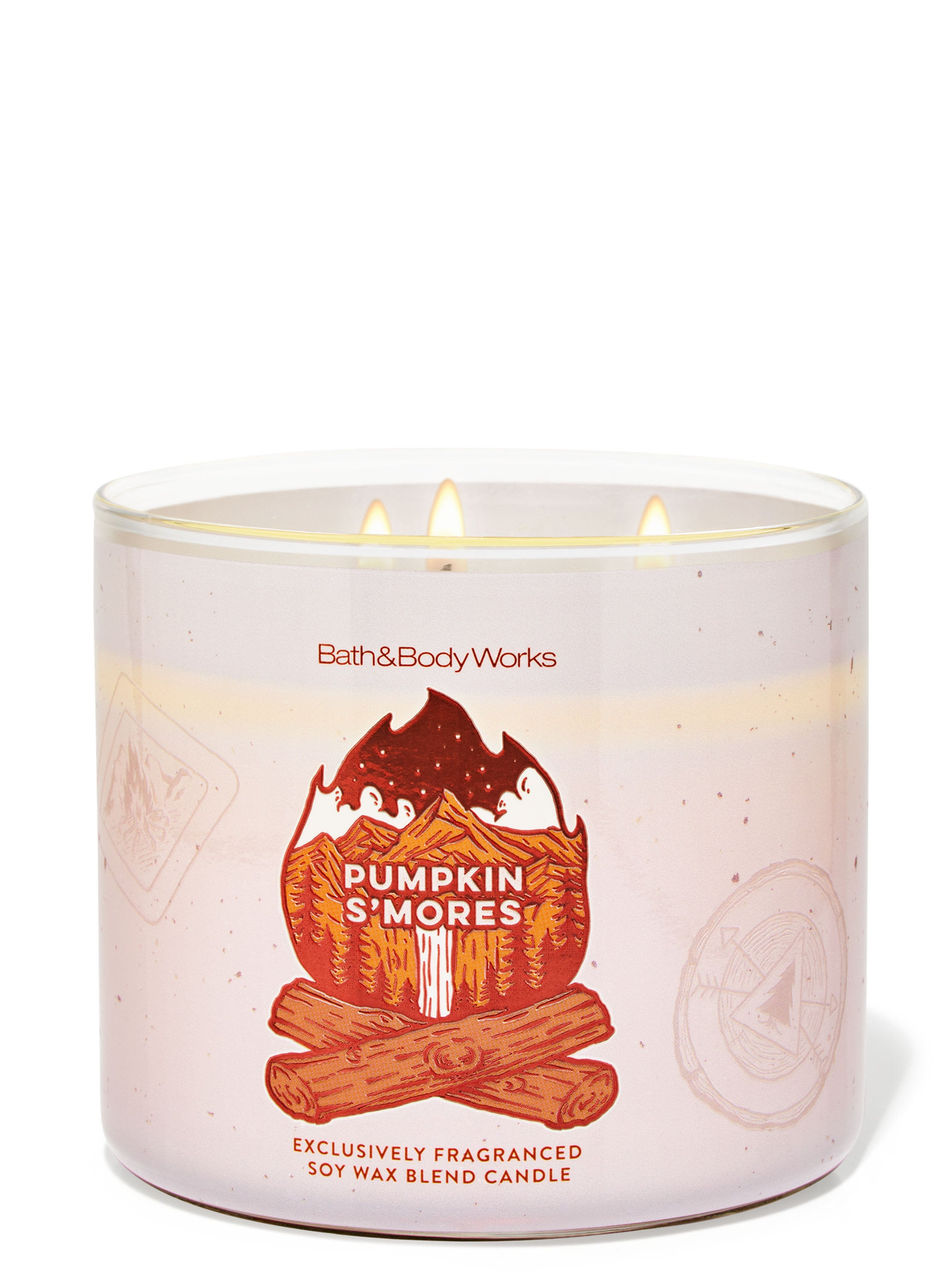 Vela 3 mechas Pumpkin S'Mores