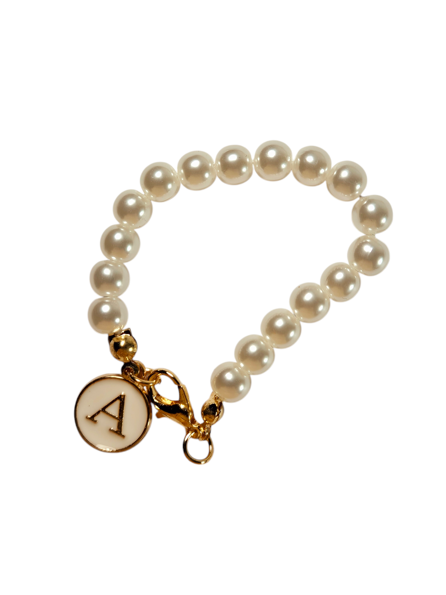 Accesorios con dijes de letra para vaso