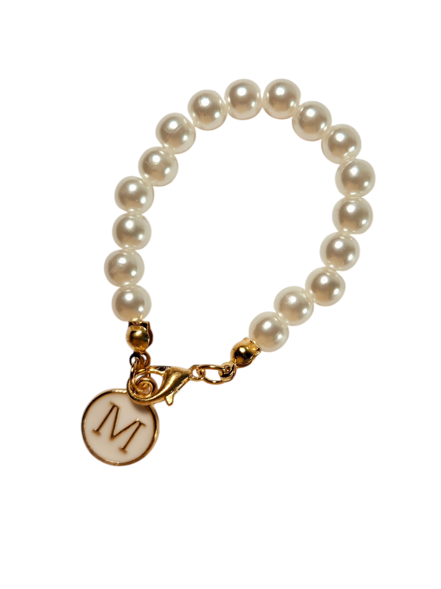 Accesorios con dijes de letra para vaso