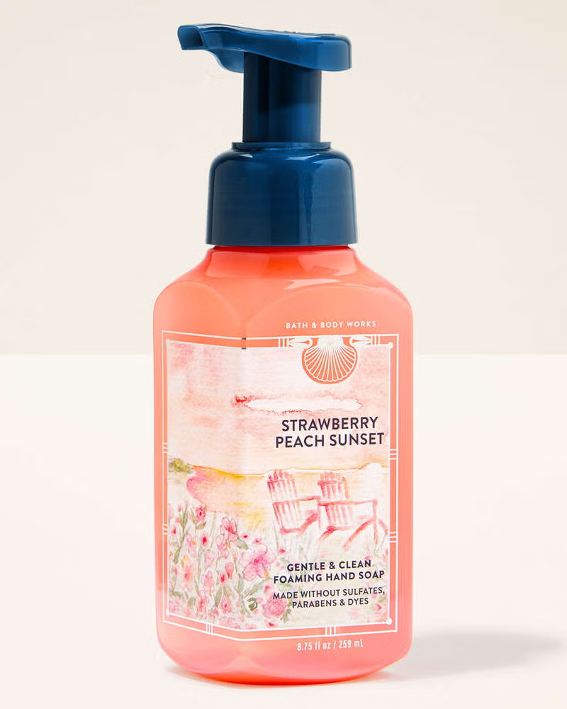 Jabón de manos espumoso Strawberry Peach Sunset