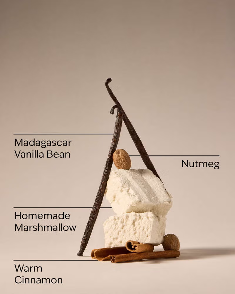 Vela 3 mechas Vanilla