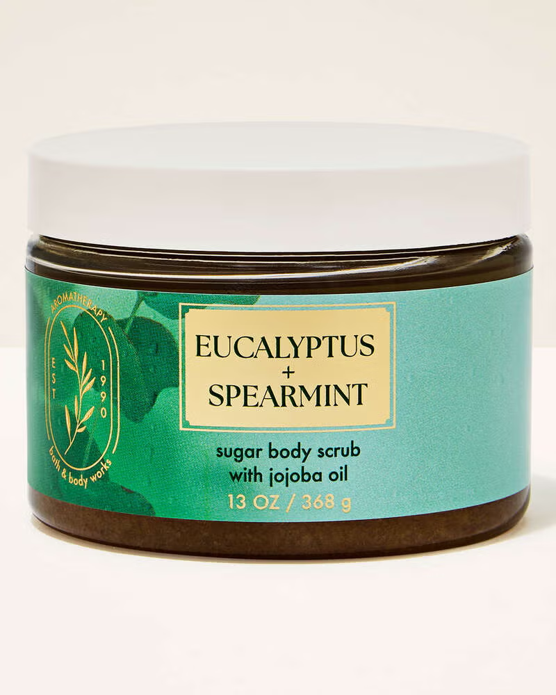 Exfoliante corporal de azúcar Eucalyptus + Spearmint