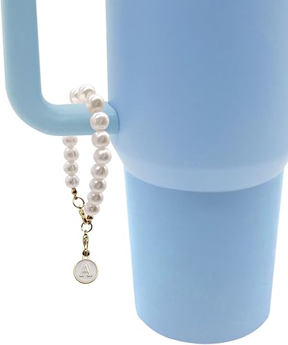 Accesorios con dijes de letra para vaso