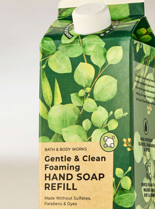 Refill Jabón de manos Eucalyptus Mint