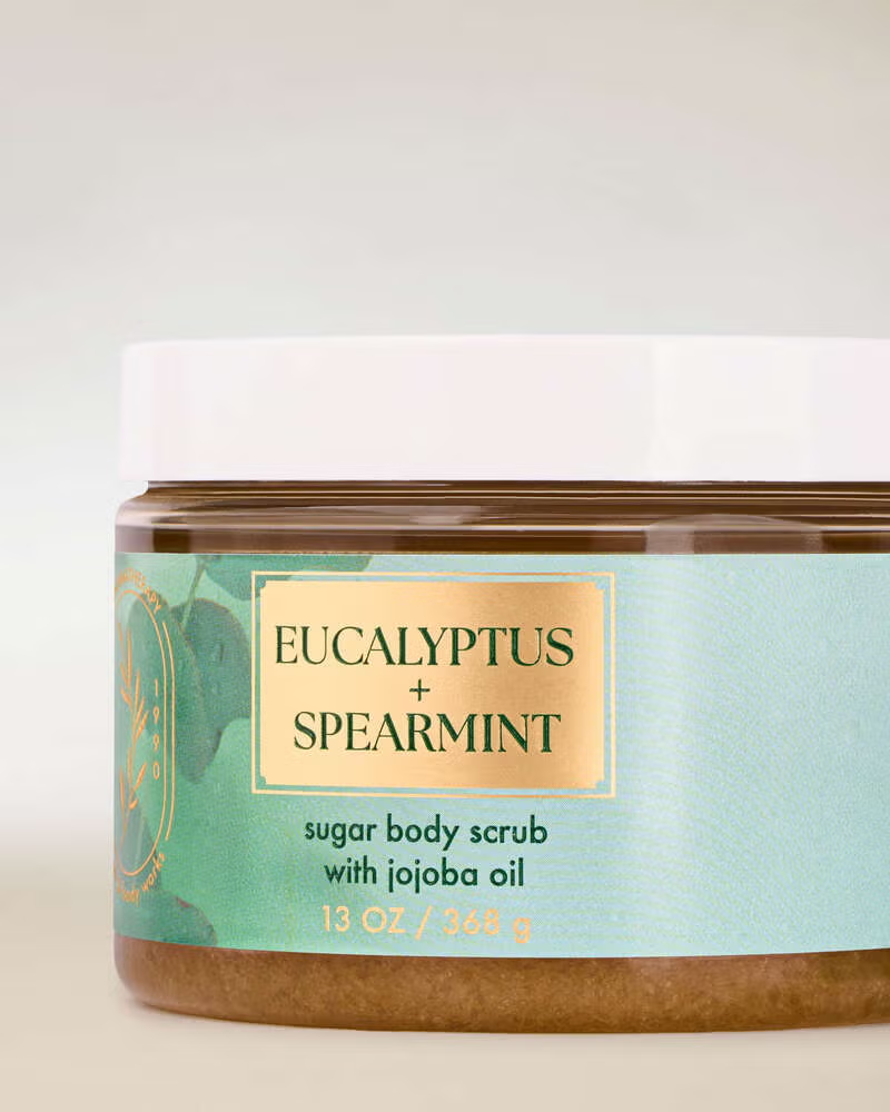 Exfoliante corporal de azúcar Eucalyptus + Spearmint