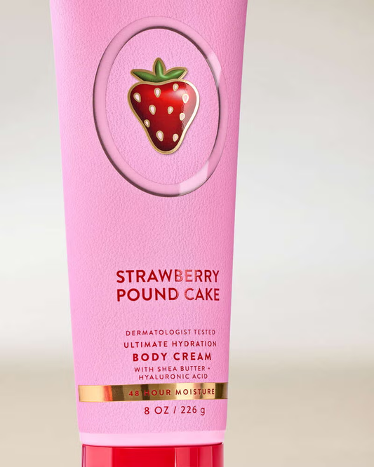 Crema corporal Strawberry Pound Cake