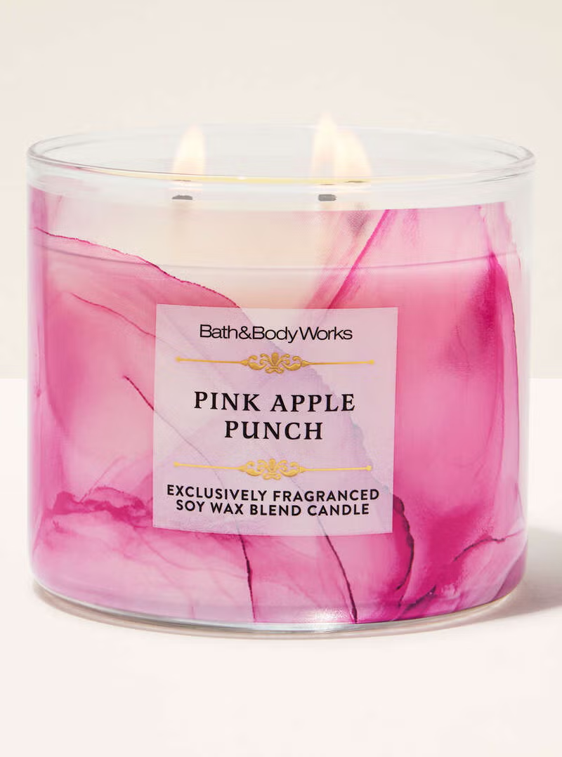 Vela 3 mechas Pink Apple Punch