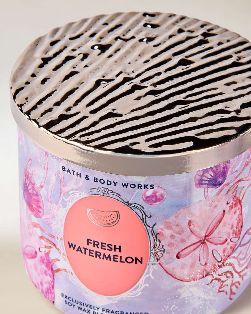 Vela 3 mechas Fresh Watermelon
