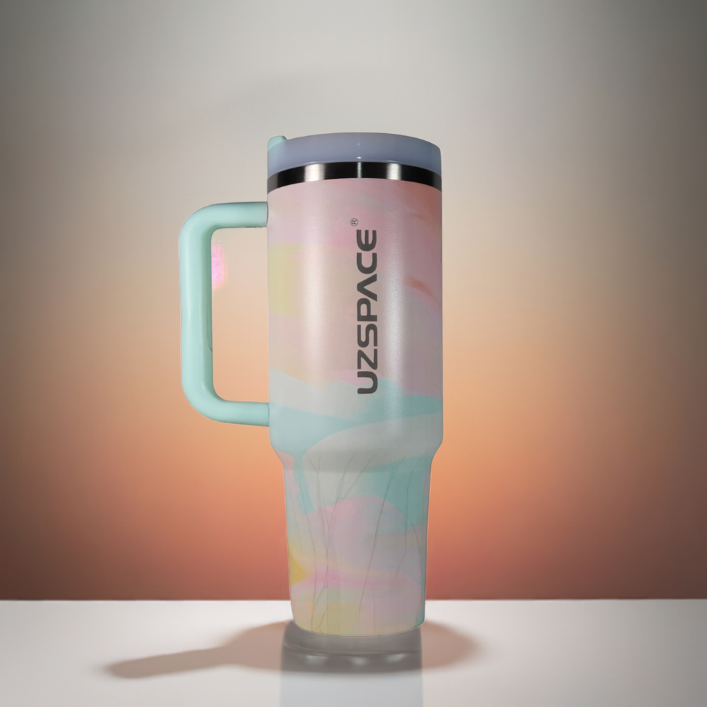 Vaso 40oz camuflado color Rosado