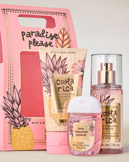 Mini set de regalo Pink Pineapple Sunrise