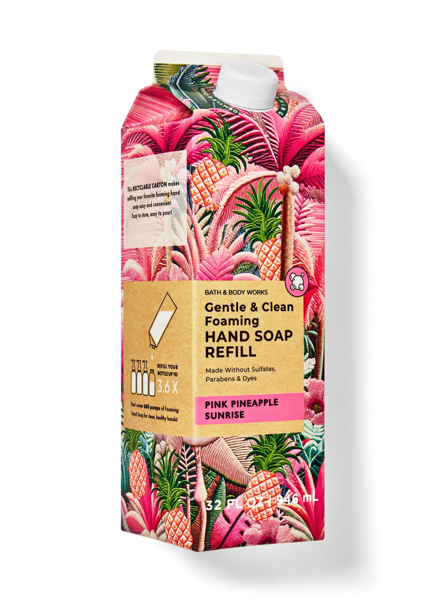 Refill jabón de manos Pink Pineapple Sunrise