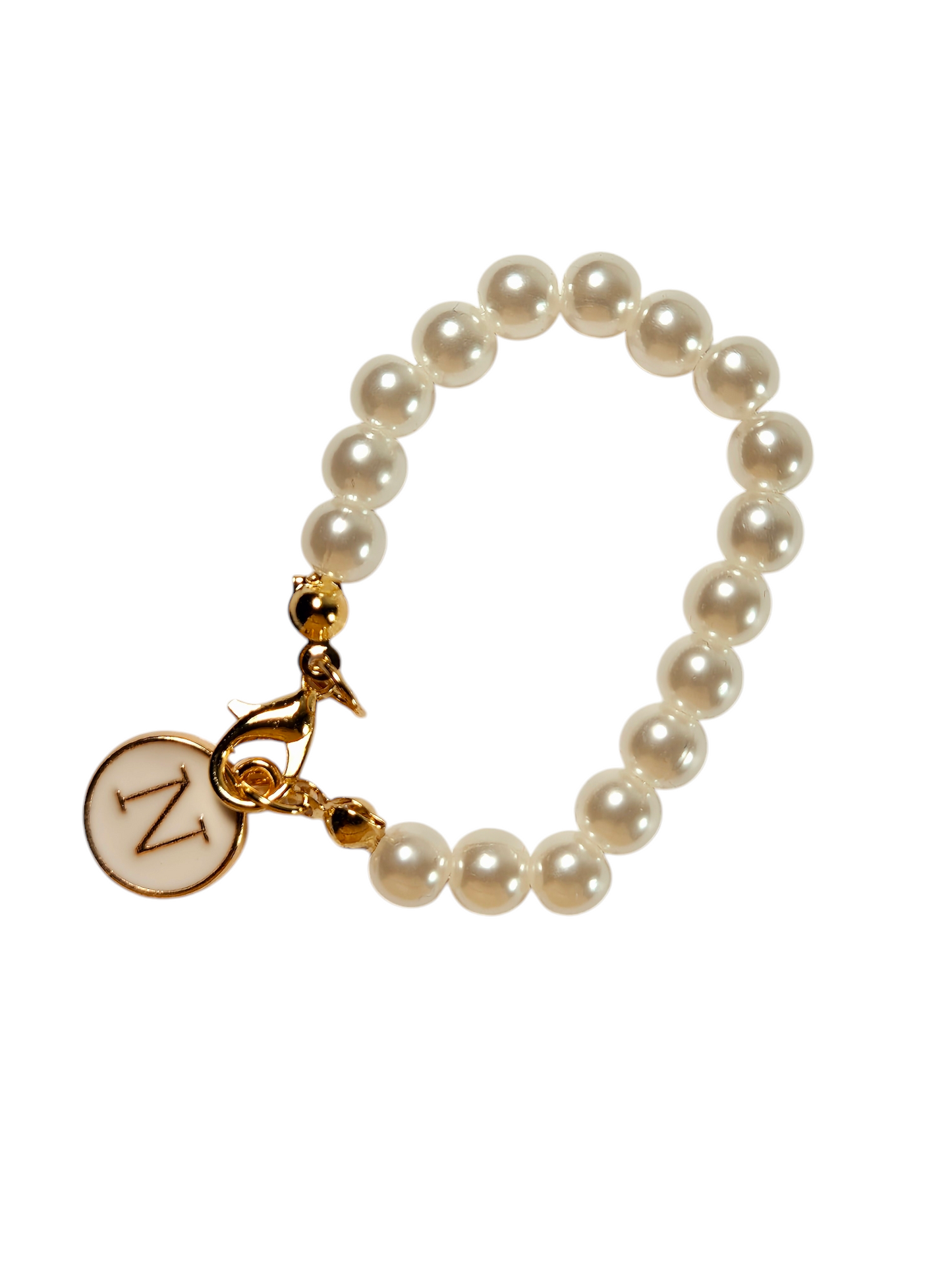 Accesorios con dijes de letra para vaso