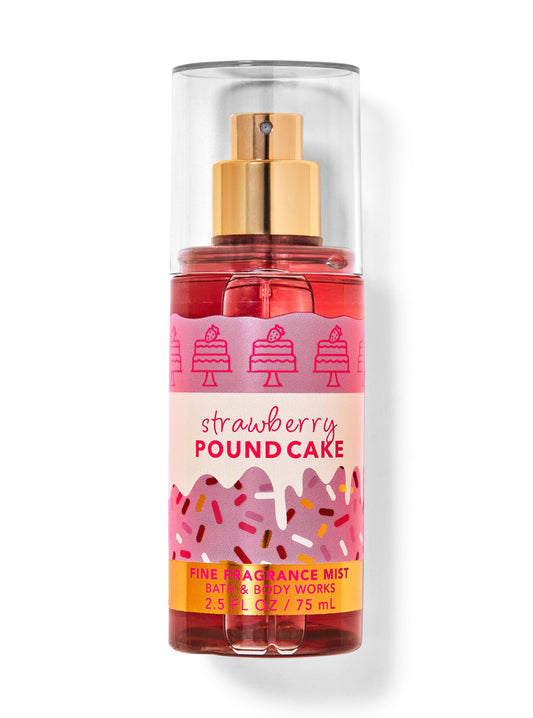Splash tamaño de viaje Strawberry Pound Cake